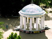 Rotunda in the main town park